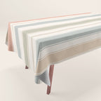 Desert Stripe Calm Tablecloth Gallery Image 1