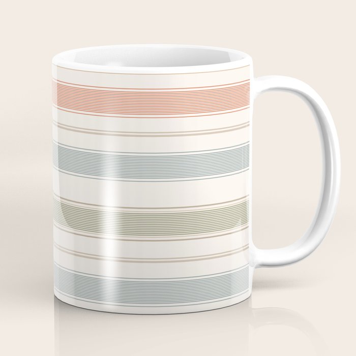 Desert Stripe Calm Coffee Mug Gallery Image 1