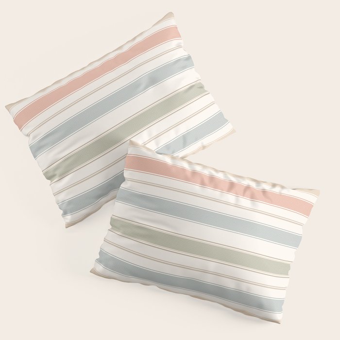 Desert Stripe Calm Pillow Sham Gallery Image 3