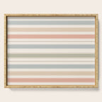 Desert Stripe Calm Serving Tray Gallery Image 1