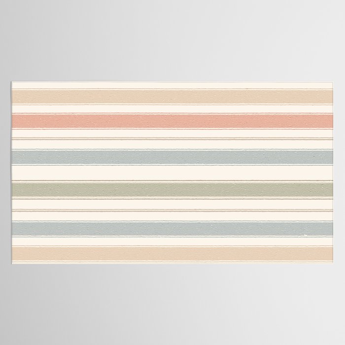 Desert Stripe Calm Tablecloth Gallery Image 2