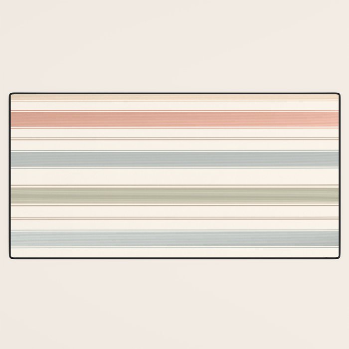 Desert Stripe Calm Desk Mat Gallery Image 3