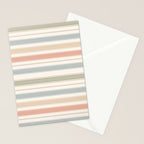 Desert Stripe Calm Stationery Card Gallery Image 2