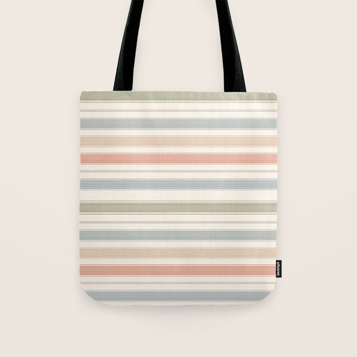 Desert Stripe Calm Tote Bag Gallery Image 1