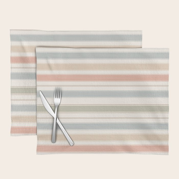 Desert Stripe Calm Placemat Gallery Image 1