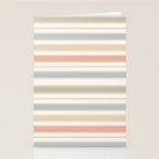 Desert Stripe Calm Stationery Card Gallery Image 2