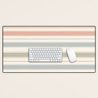 Desert Stripe Calm Desk Mat Gallery Image 1
