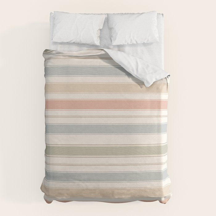Desert Stripe Calm Duvet Cover Gallery Image 6
