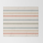 Desert Stripe Calm Throw Blanket Gallery Image 2