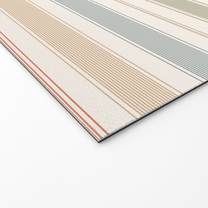 Desert Stripe Calm Welcome Mat Gallery Image 2