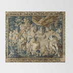 Antique 18th Century French Aubusson Cleopatra Banquet Tapestry  Throw Blanket Gallery Image 2