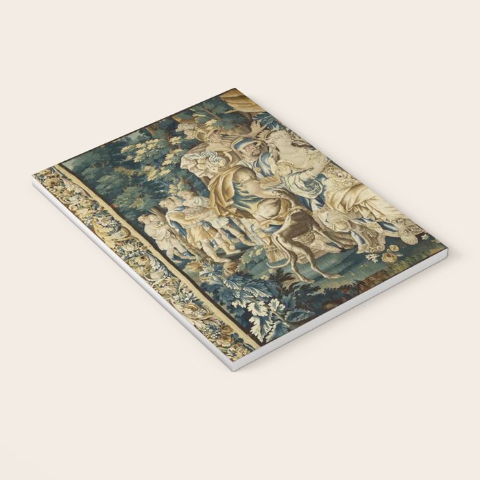 Antique 18th Century French Aubusson Cleopatra Banquet Tapestry  Notebook Gallery Image 3
