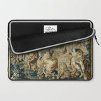 Antique 18th Century French Aubusson Cleopatra Banquet Tapestry  Laptop Sleeve Gallery Image 2