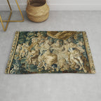 Antique 18th Century French Aubusson Cleopatra Banquet Tapestry  Rug Gallery Image 1