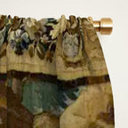 Antique 18th Century French Aubusson Cleopatra Banquet Tapestry  Window Curtain Gallery Image 2