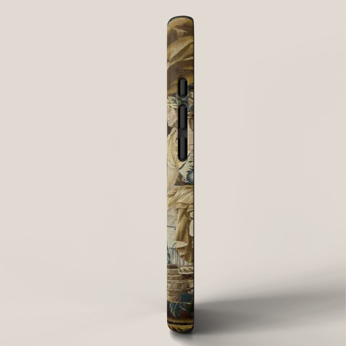 Antique 18th Century French Aubusson Cleopatra Banquet Tapestry  iPhone Case Gallery Image 2