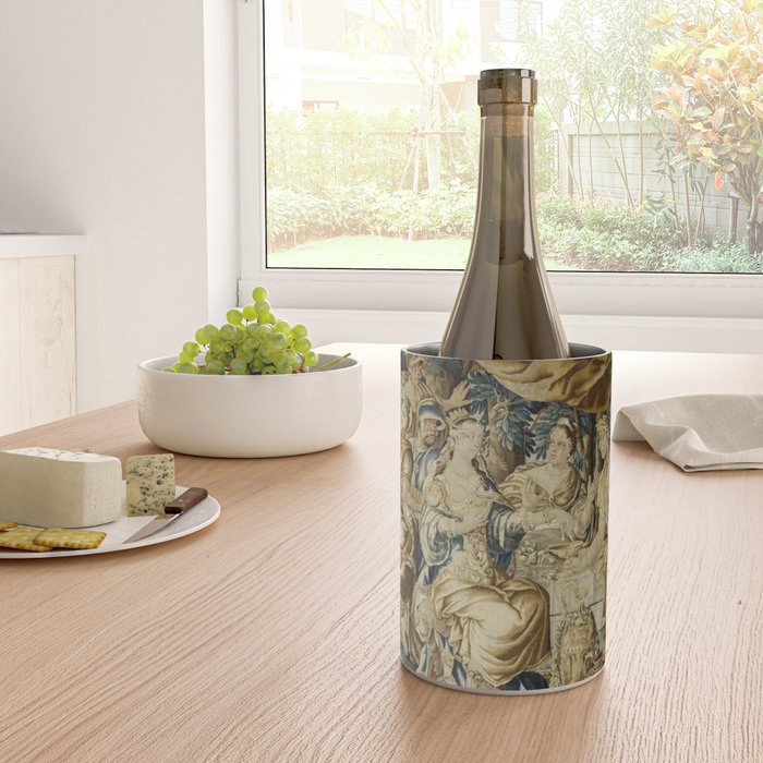 Antique 18th Century French Aubusson Cleopatra Banquet Tapestry  Wine Chiller Gallery Image 4