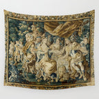 Antique 18th Century French Aubusson Cleopatra Banquet Tapestry  Wall Tapestry Gallery Image 4