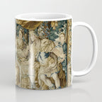 Antique 18th Century French Aubusson Cleopatra Banquet Tapestry  Coffee Mug Gallery Image 1
