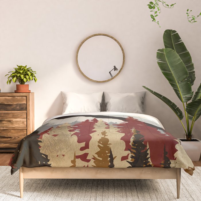 Autumn Trees Comforter Gallery Image 3