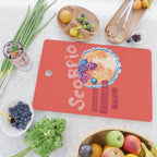 Scorpio Mood in Tomato Red | Zodiac Series Cutting Board Gallery Image 2