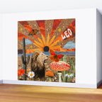 Leo Collage Wall Mural Gallery Image 2