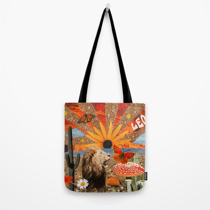 Leo Collage Tote Bag Gallery Image 2