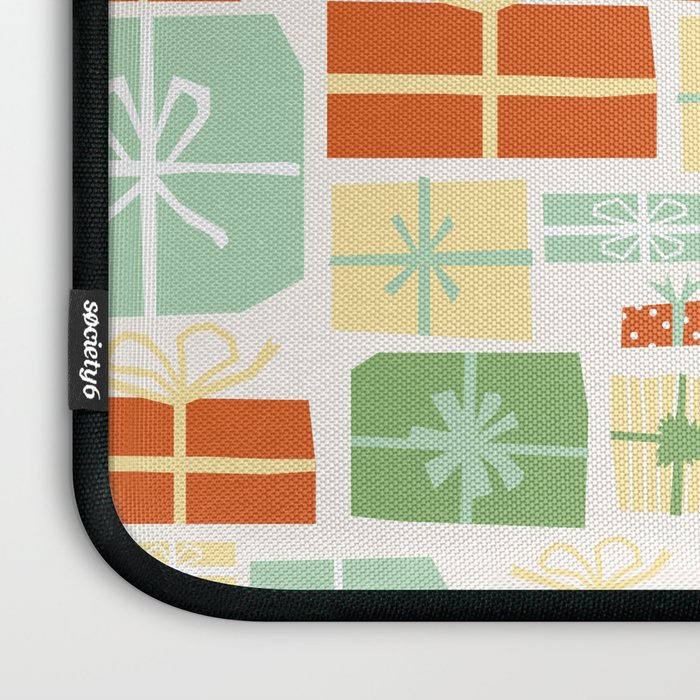 Holiday gifts in red and green Laptop Sleeve Gallery Image 3