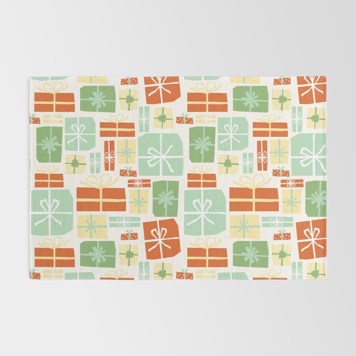 Holiday gifts in red and green Rug Gallery Image 2