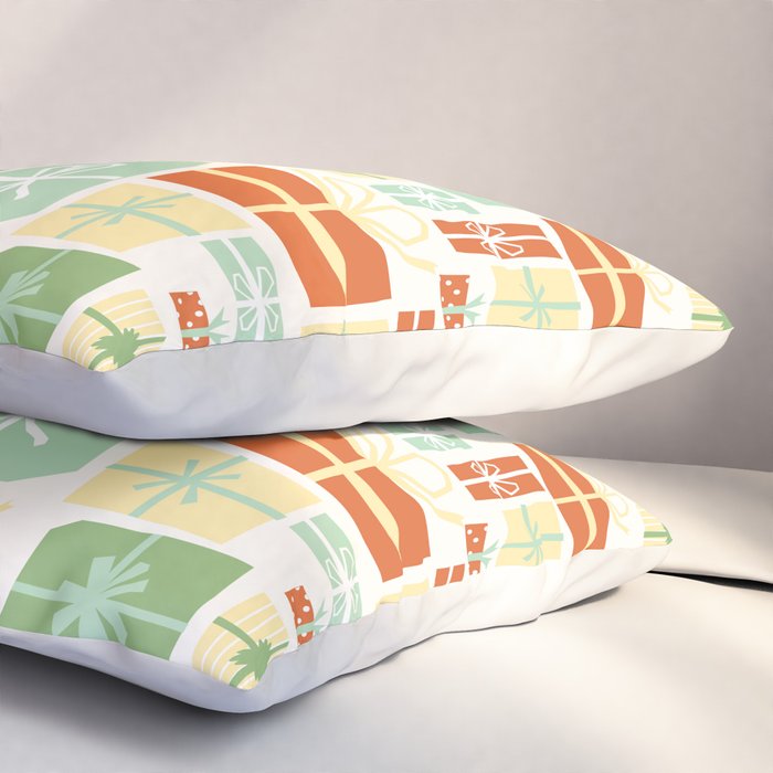 Holiday gifts in red and green Pillow Sham Gallery Image 3