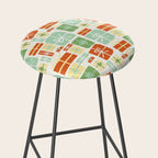 Holiday gifts in red and green Stool Gallery Image 2