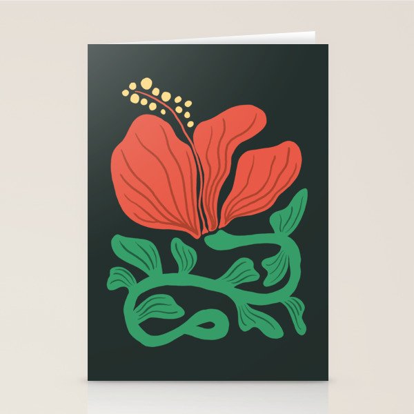 Hibiscus III  Stationery Card Gallery Image 2