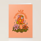 Leo Caterpillar Stationery Card Gallery Image 2
