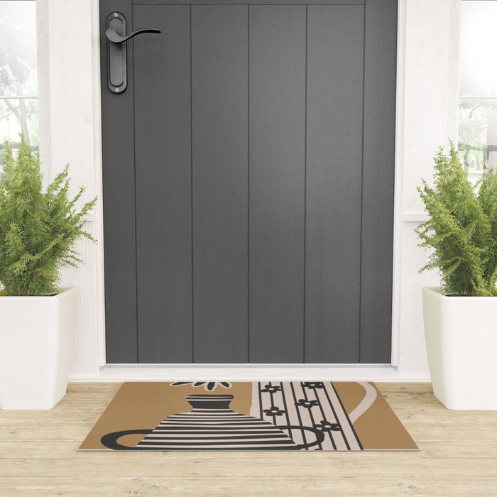Patterned Stillness 8 Welcome Mat Gallery Image 3