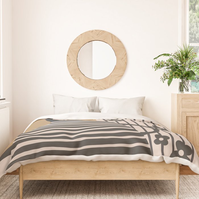 Patterned Stillness 8 Duvet Cover Gallery Image 3