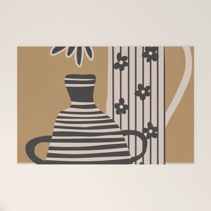 Patterned Stillness 8 Welcome Mat Gallery Image 1