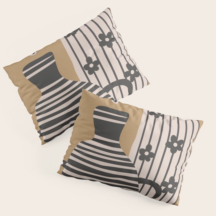 Patterned Stillness 8 Pillow Sham Gallery Image 3
