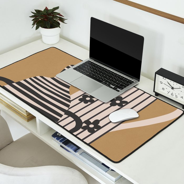 Patterned Stillness 8 Desk Mat Gallery Image 2