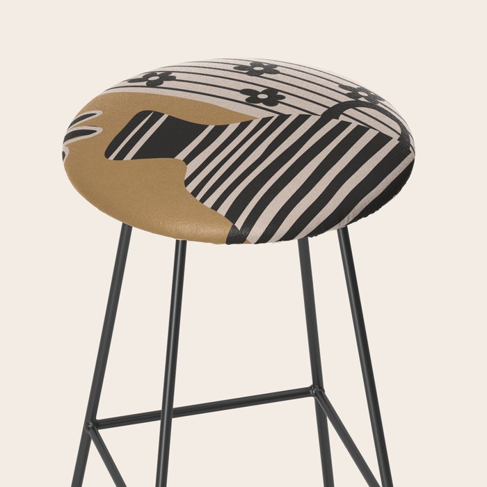 Patterned Stillness 8 Stool Gallery Image 2