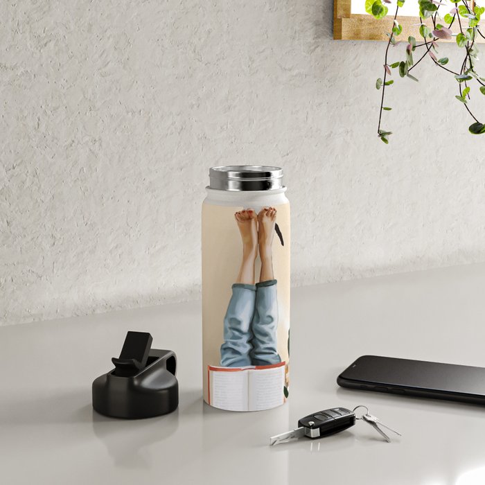Paws and Prose Water Bottle Gallery Image 4