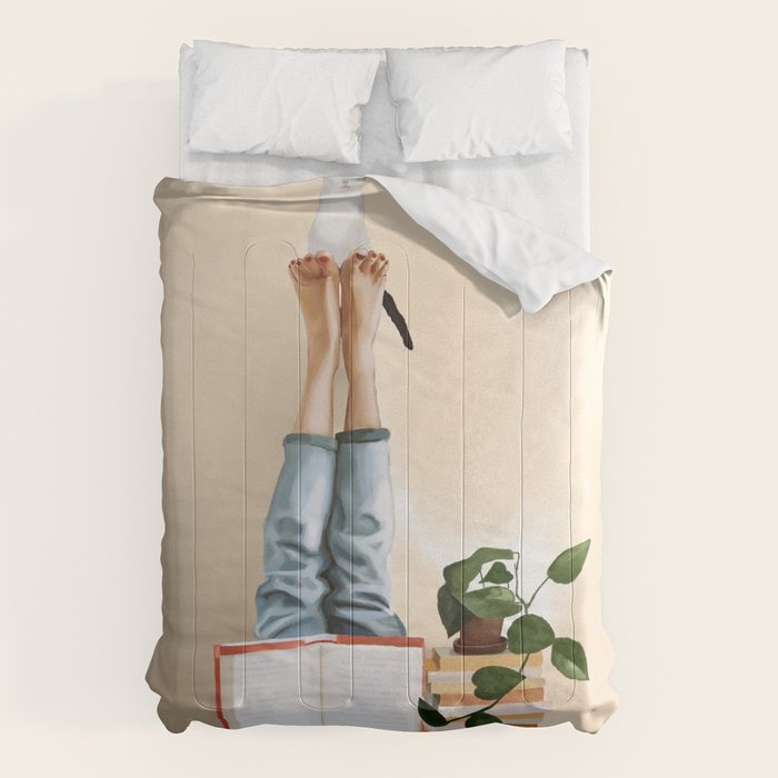 Paws and Prose Comforter Gallery Image 6