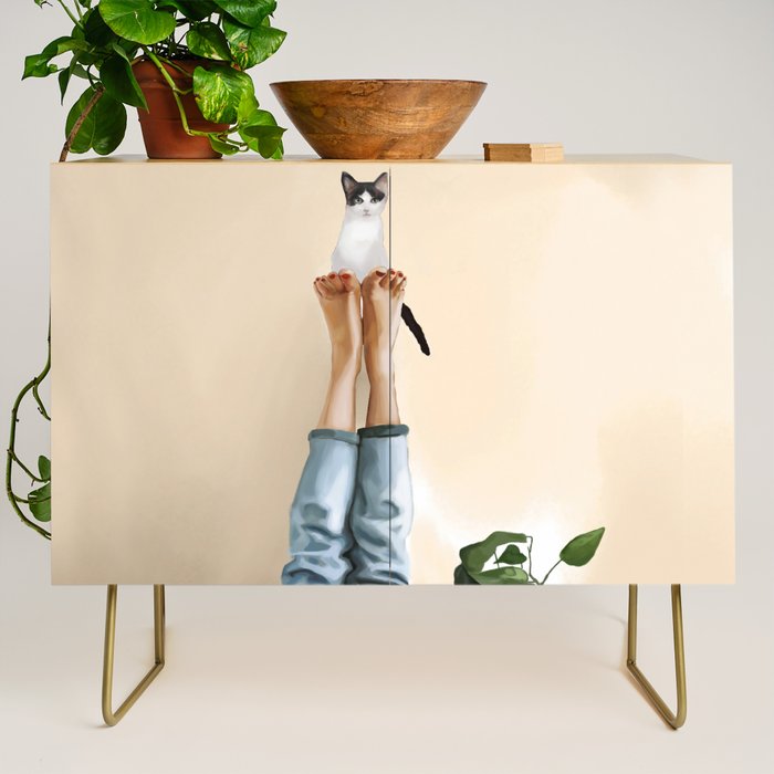 Paws and Prose Credenza Gallery Image 1