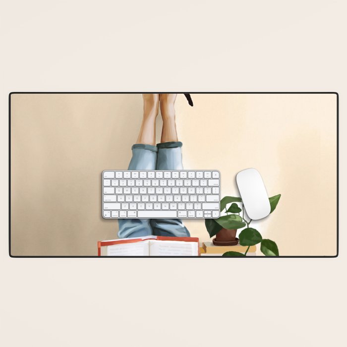 Paws and Prose Desk Mat Gallery Image 1