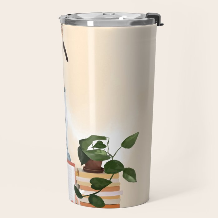 Paws and Prose Travel Mug Gallery Image 2