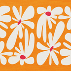 Bloom: Tangerine Matisse Color Series 03 Coffee Mug Gallery Image 2