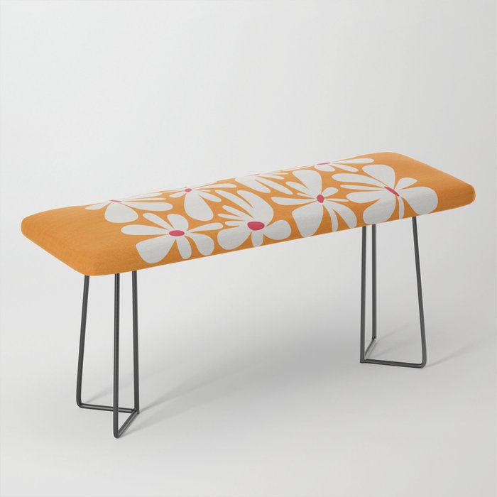 Bloom: Tangerine Matisse Color Series 03 Bench Gallery Image 1
