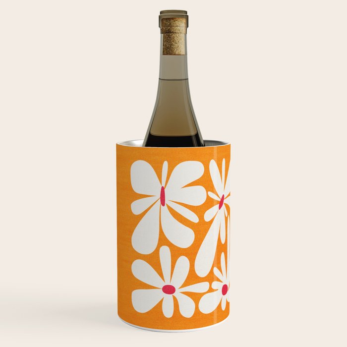 Bloom: Tangerine Matisse Color Series 03 Wine Chiller Gallery Image 2
