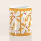 Bloom: Tangerine Matisse Color Series 03 Coffee Mug Gallery Image 4