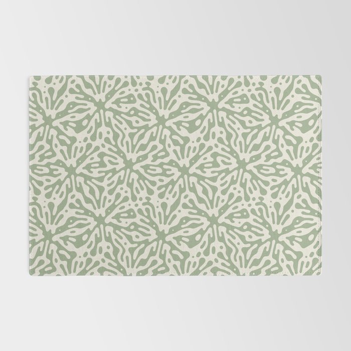 Organic Matter in Ivory and Green Rug Gallery Image 2