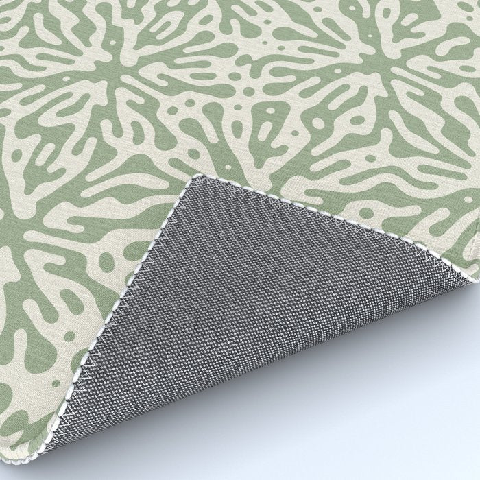 Organic Matter in Ivory and Green Rug Gallery Image 4